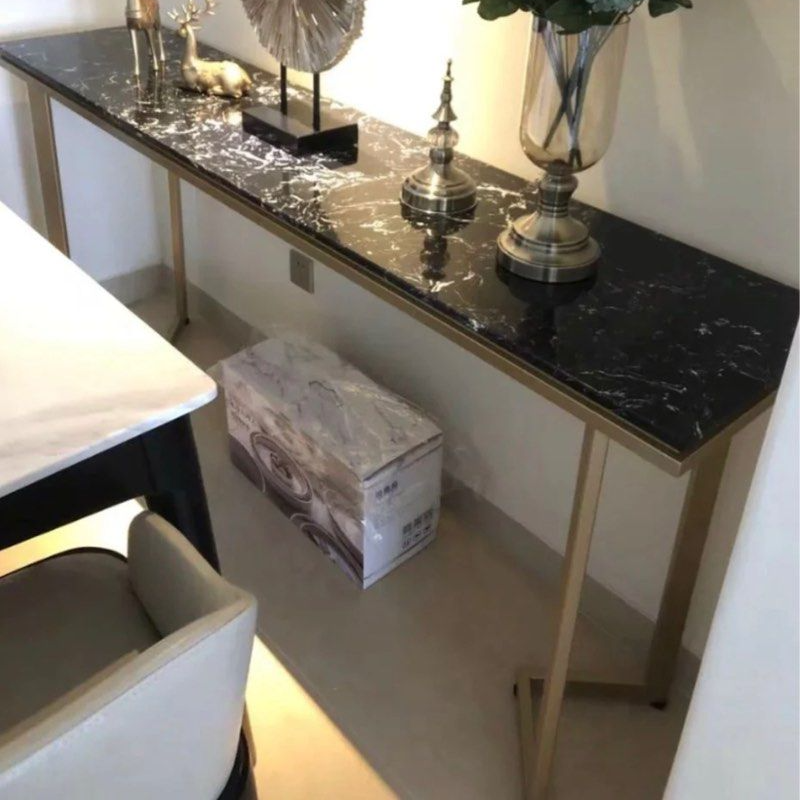 ZACCHEUS Modern Marble Console Table - Radical Homes Singapore