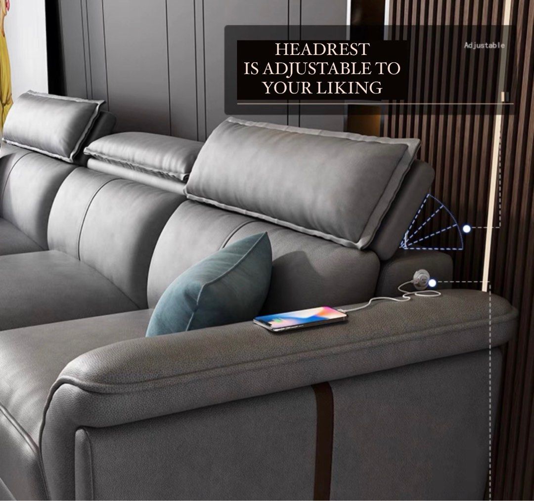 YELDRIC Modern Fabric Sofa - Cassa Haus Singapore