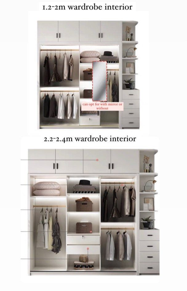 POMPEDIA Modern Wardrobe - Radical Homes Singapore