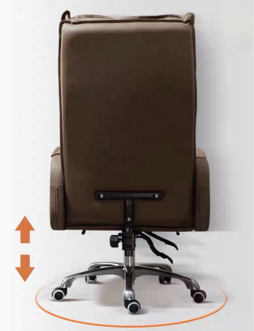 BIRGIT Modern Ergonomic Leather Office Chair - Radical Homes Singapore