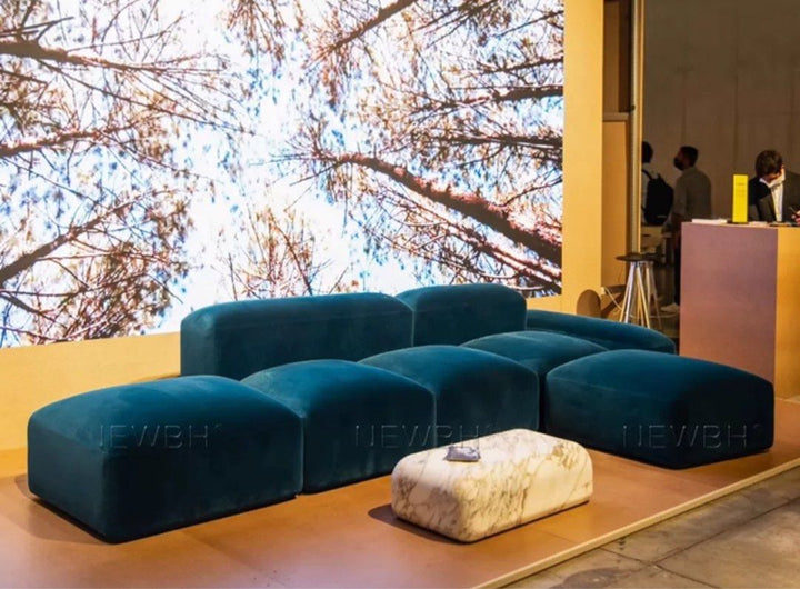 ELANTRA Modern Velvet Sofa - Radical Homes Singapore