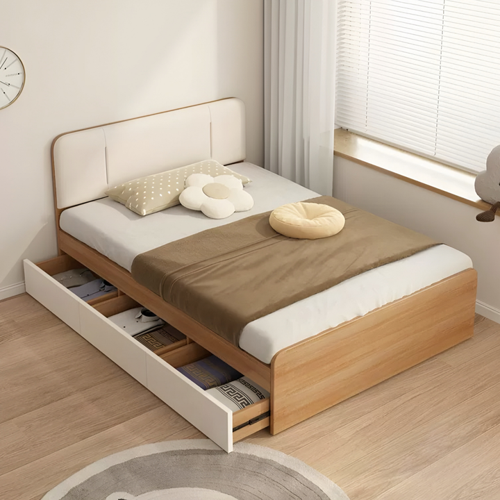KENO Modern Storage Bedframe - Radical Homes Singapore