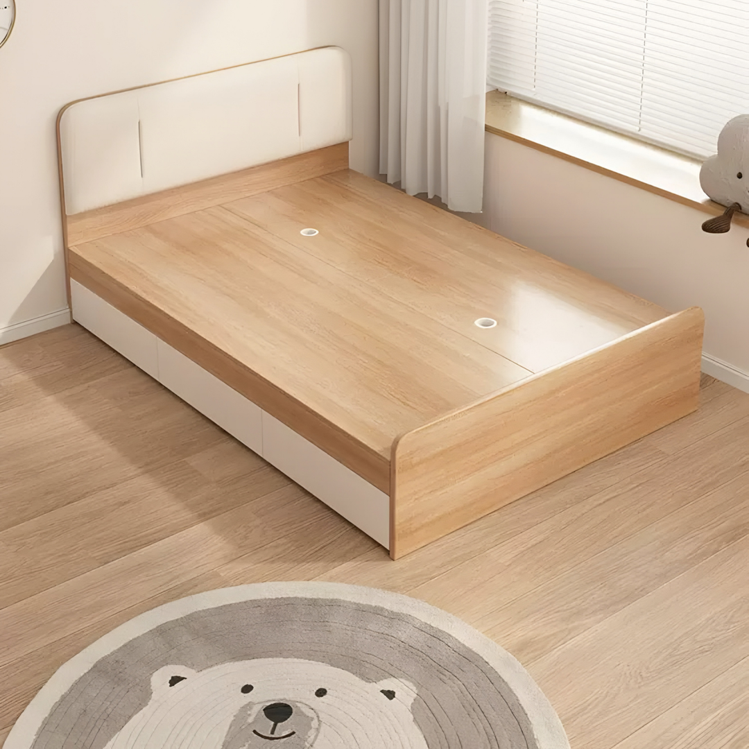 KENO Modern Storage Bedframe - Radical Homes Singapore