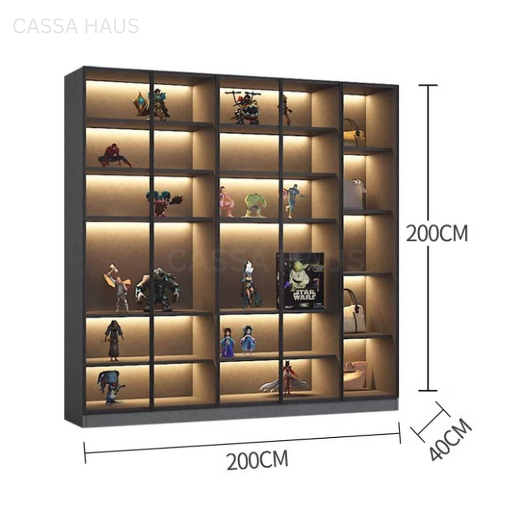 OVON Modern Glass Display Cabinet - Cassa Haus Singapore