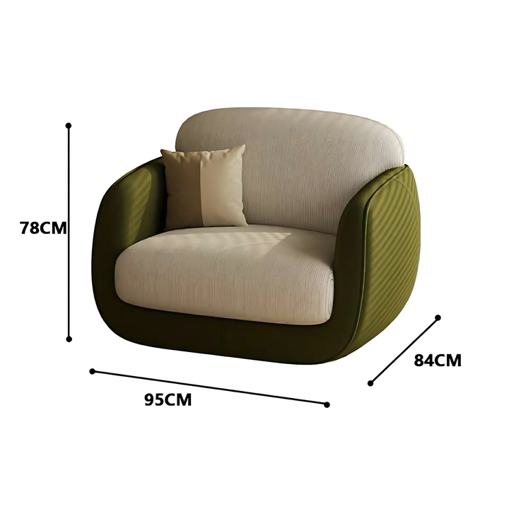VIGNETTE Modern Fabric Lounge Chair