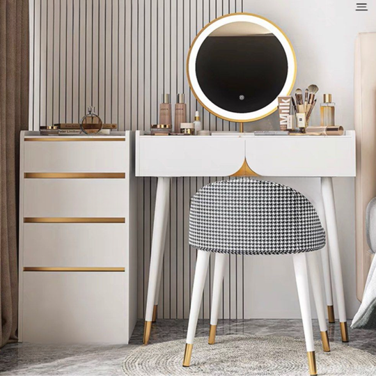 MIREVON Modern Vanity Table Set - Cassa Haus Singapore