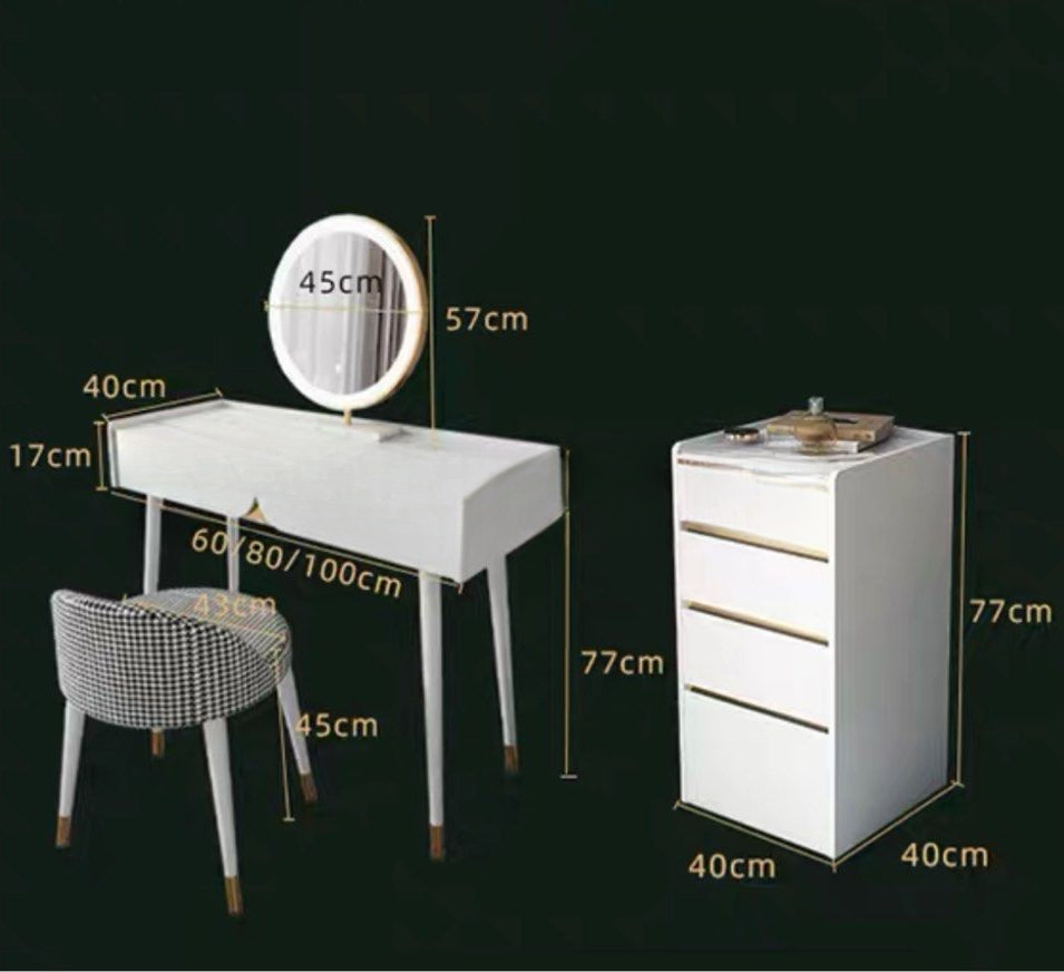 MIREVON Modern Vanity Table Set - Cassa Haus Singapore