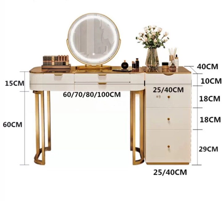 VARELYN Modern Vanity Table - Cassa Haus Singapore