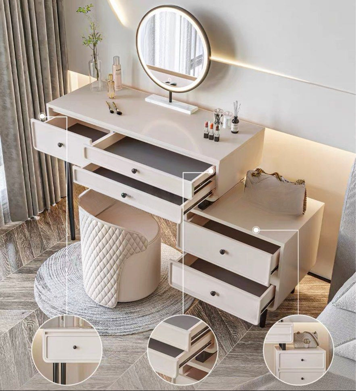 SOVANIQ Modern Vanity Table - Cassa Haus Singapore
