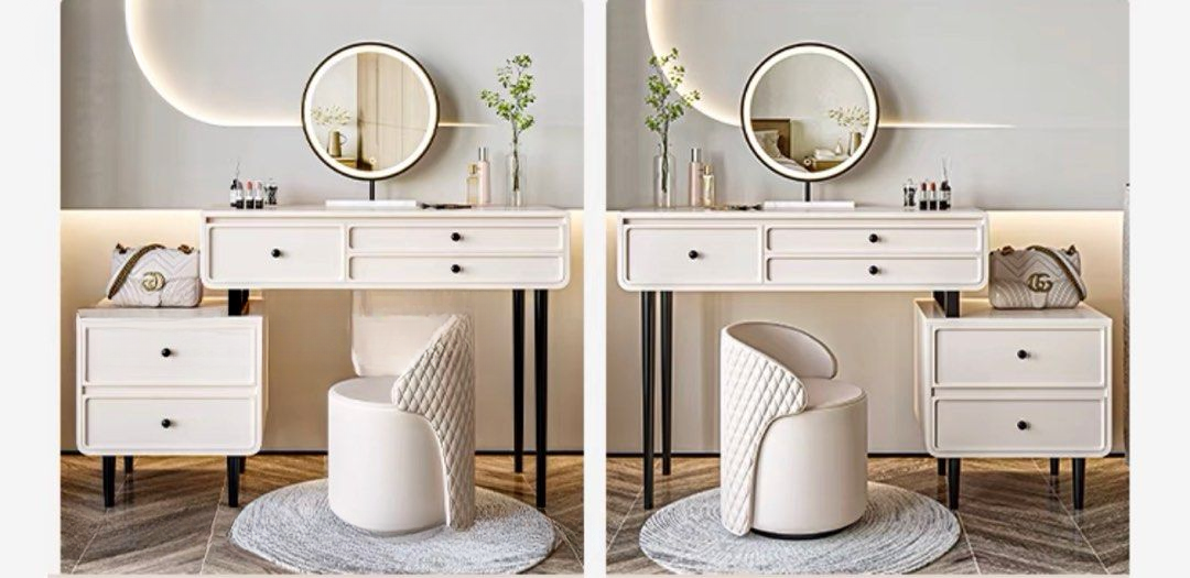 SOVANIQ Modern Vanity Table - Cassa Haus Singapore