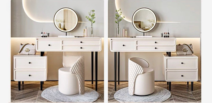 SOVANIQ Modern Vanity Table - Cassa Haus Singapore