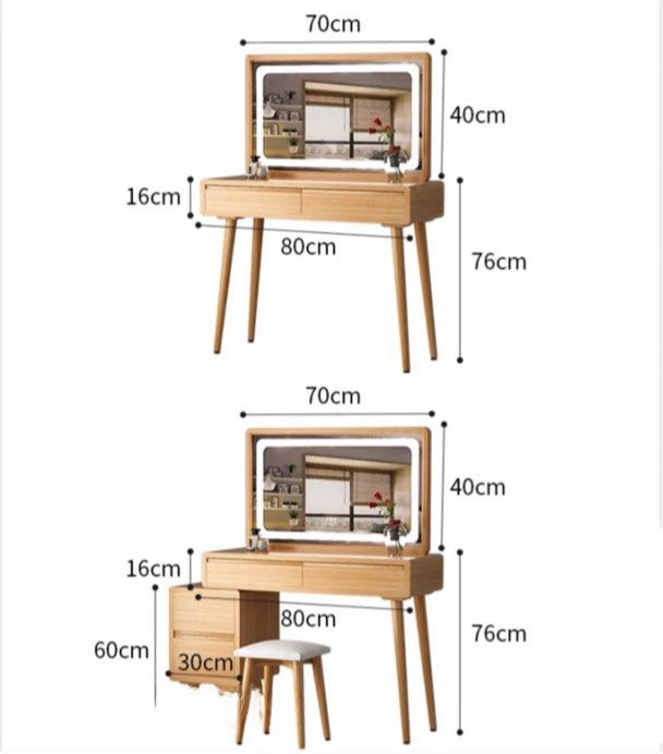 NORDESSA Modern Vanity Table Set - Cassa Haus Singapore