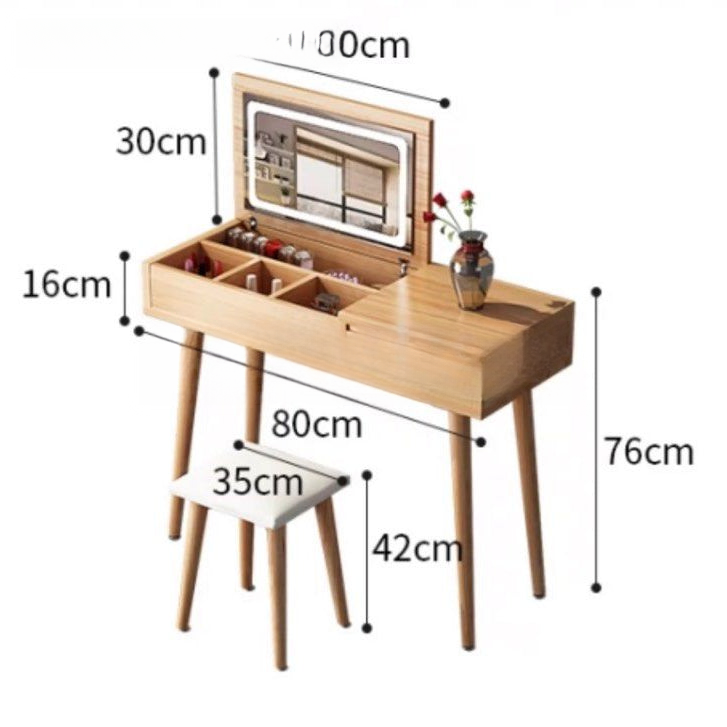 NORDESSA Modern Vanity Table Set - Cassa Haus Singapore