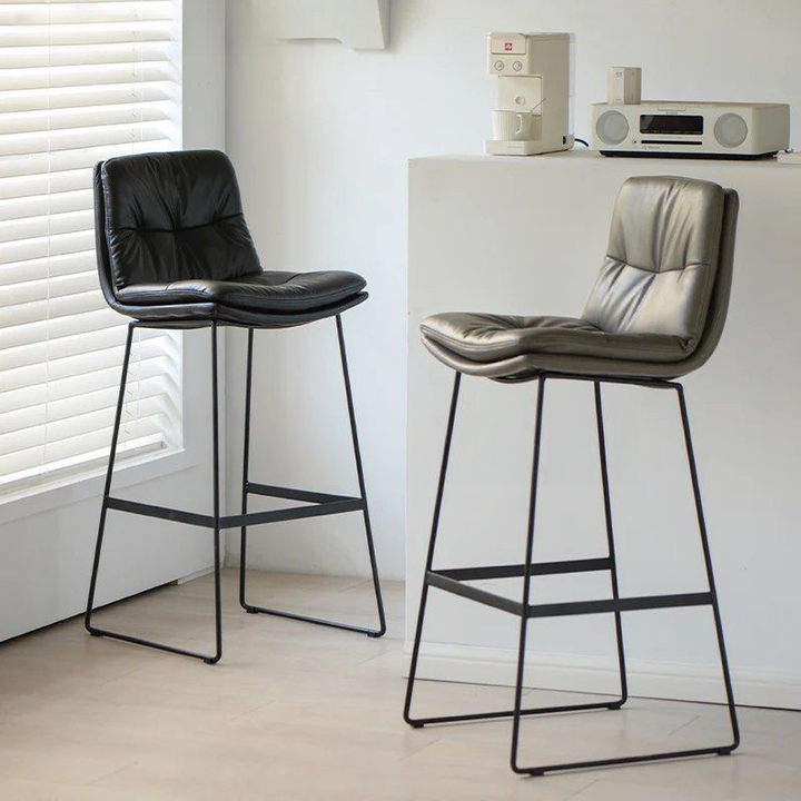BRIXALUNE Metal Bar Stool (set of 2) - Cassa Haus Singapore