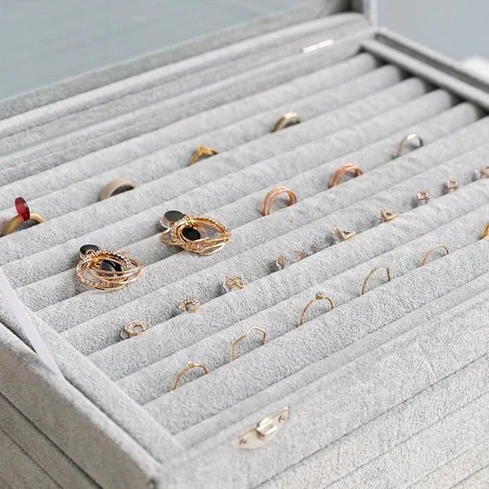 SELVANO Glass Top Jewellery Box - Cassa Haus Singapore