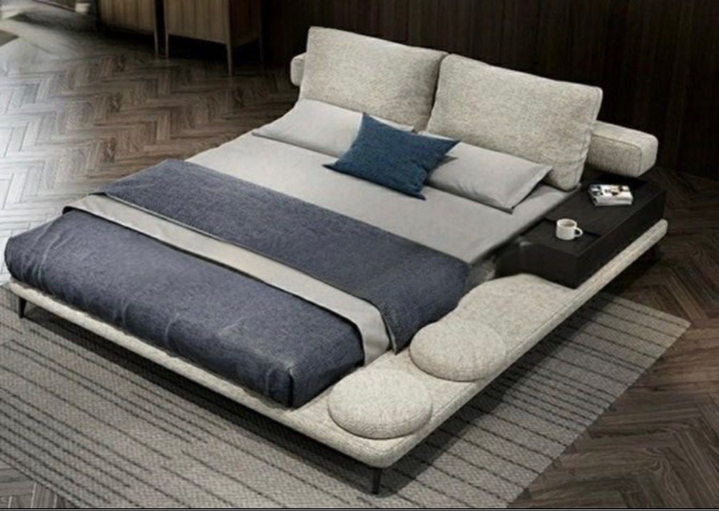 XERVO Modern Japandi Platform Bed - Cassa Haus Singapore