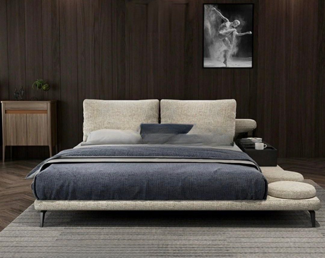 XERVO Modern Japandi Platform Bed - Cassa Haus Singapore
