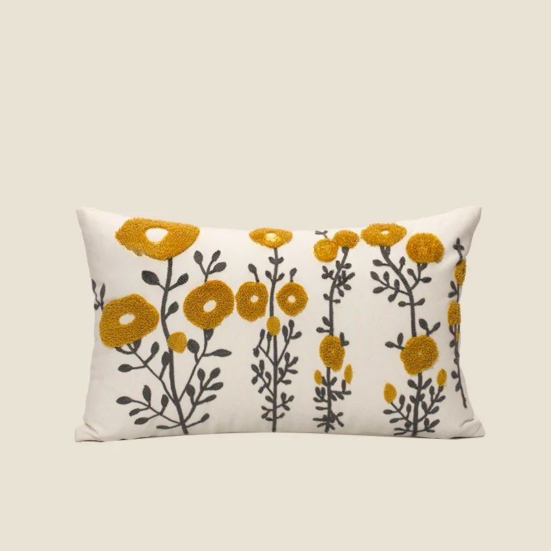 MIRELLE Flower Throw Pillow - Cassa Haus Singapore