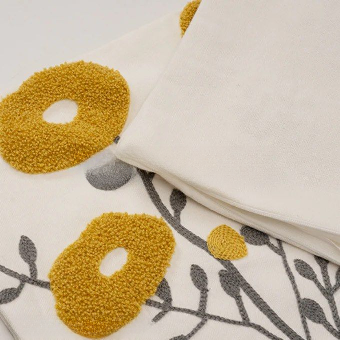 MIRELLE Flower Throw Pillow - Cassa Haus Singapore