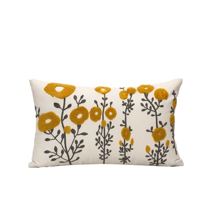 MIRELLE Flower Throw Pillow - Cassa Haus Singapore