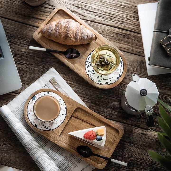 AUREVANTIS Serving Tray (Set of 2) - Cassa Haus Singapore