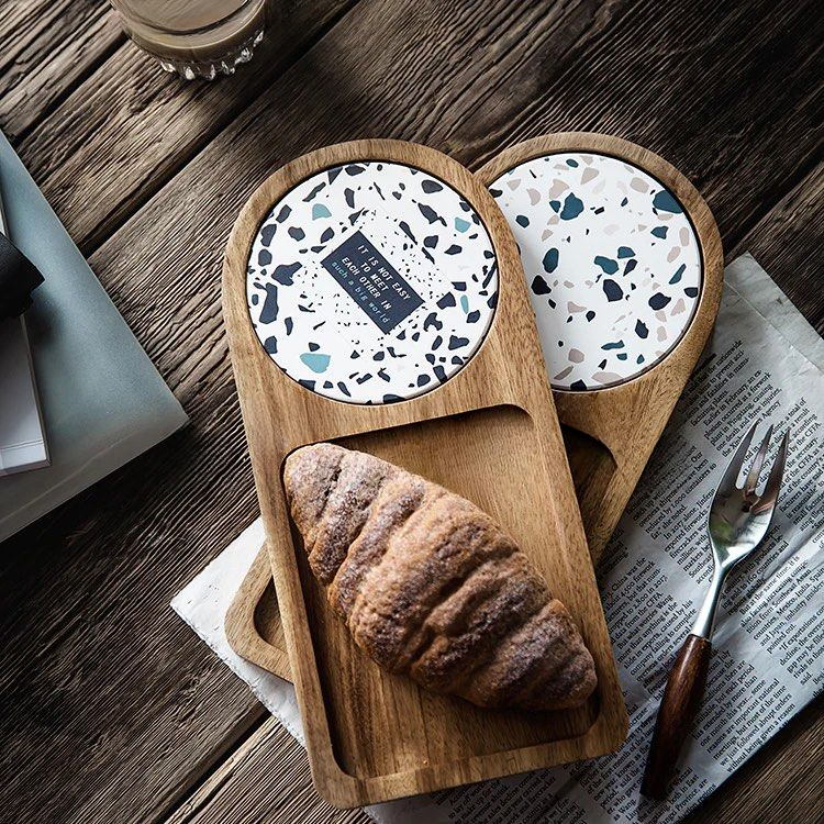 AUREVANTIS Serving Tray (Set of 2) - Cassa Haus Singapore