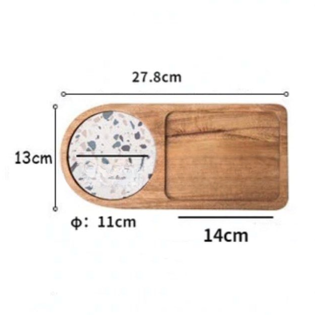 AUREVANTIS Serving Tray (Set of 2) - Cassa Haus Singapore