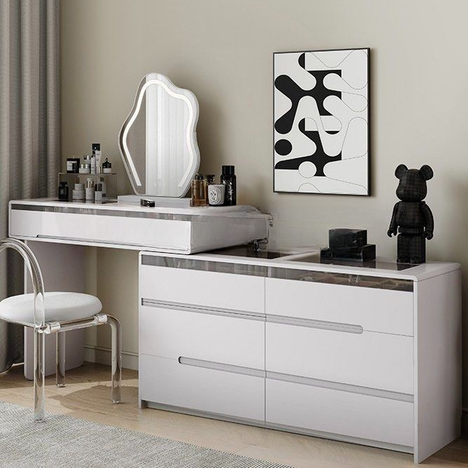 LUXEVRA Modern LED Vanity Table - Cassa Haus Singapore