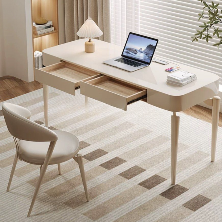 CLARENCE Minimalist Study Table and Chair - Cassa Haus Singapore