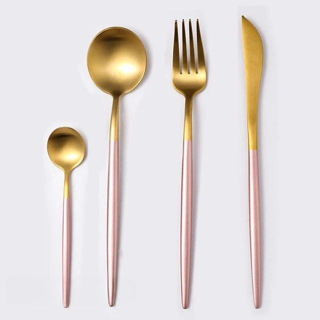AZELRION Stainless Dinnerware Set - Cassa Haus Singapore