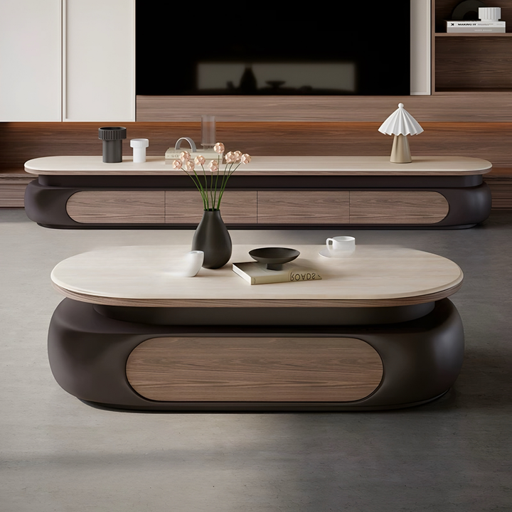 AVOLLO Modern Sintered Stone TV Console - Radical Homes Singapore