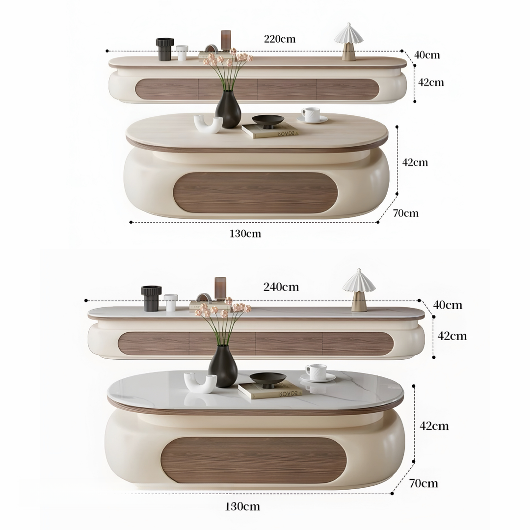 AVOLLO Modern Sintered Stone TV Console - Radical Homes Singapore