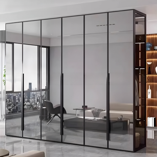 MIRQUET Modern Mirror Wardrobe - Cassa Haus Singapore