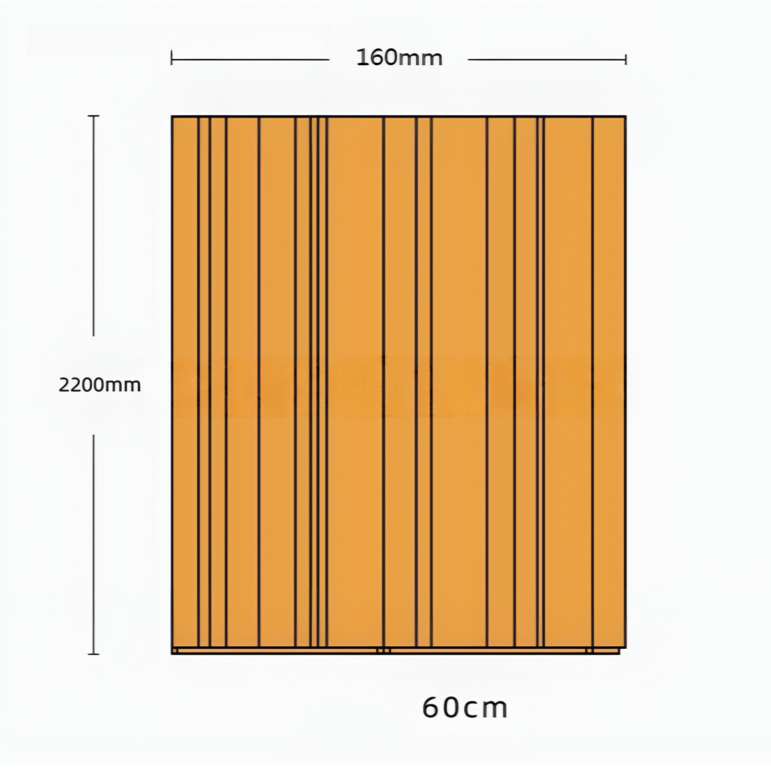 DIMSU Modern Solid Wood Wardrobe - Radical Homes Singapore