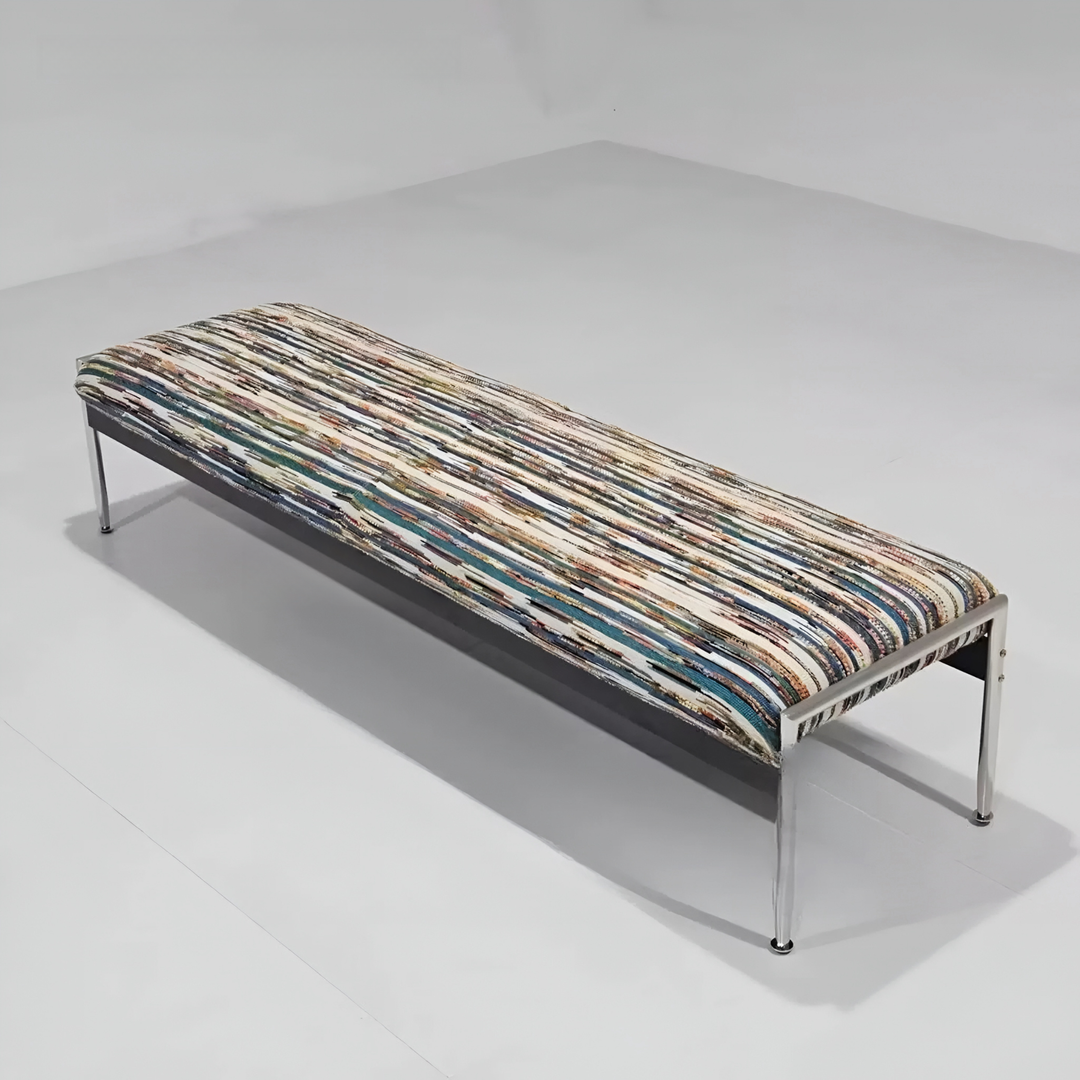 RIVANO Eclectic Fabric Bench - Radical Homes Singapore