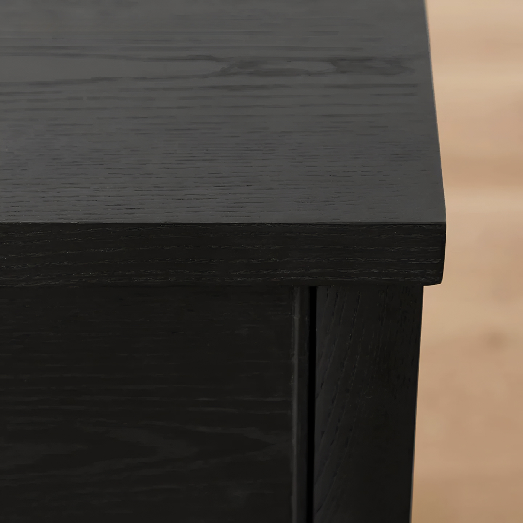 BRAVEN Classic Oak Wood Bedside Table - Radical Homes Singapore