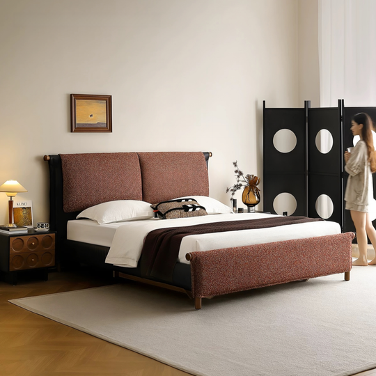 HERA Modern Fabric Bedframe - Cassa Haus Singapore