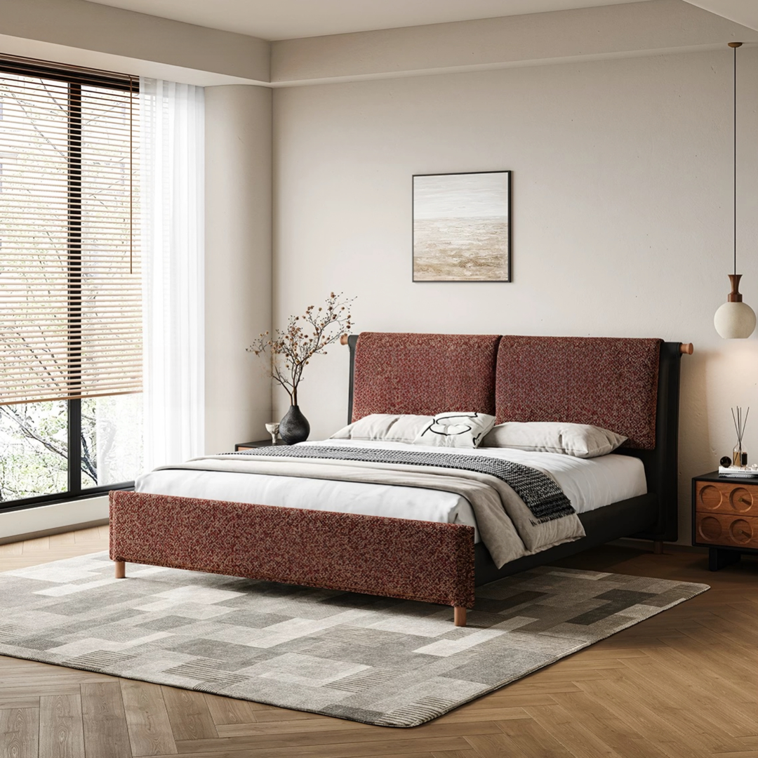 HERA Modern Fabric Bedframe - Cassa Haus Singapore