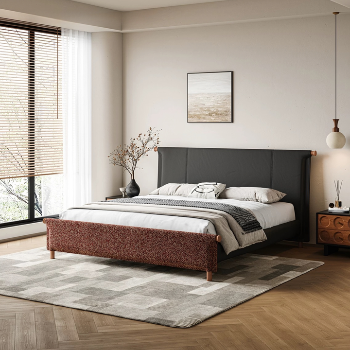 HERA Modern Fabric Bedframe - Cassa Haus Singapore