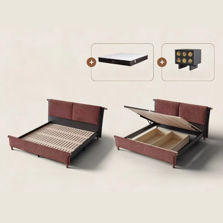 HERA Modern Fabric Bedframe - Cassa Haus Singapore