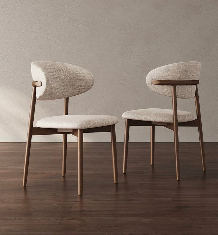 MADERA Modern Fabric Dining Chair - Radical Homes Singapore
