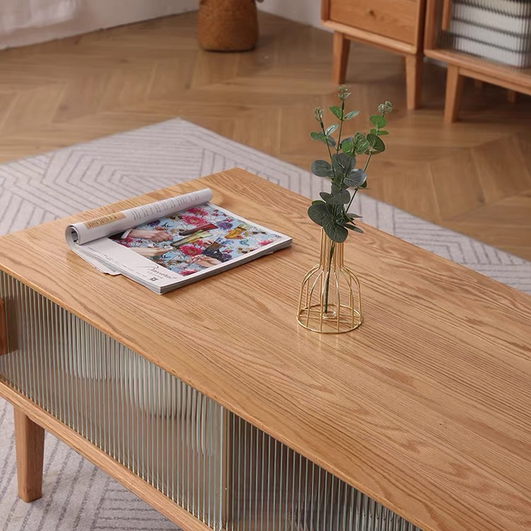 RAVEL Solid Wood Coffee Table