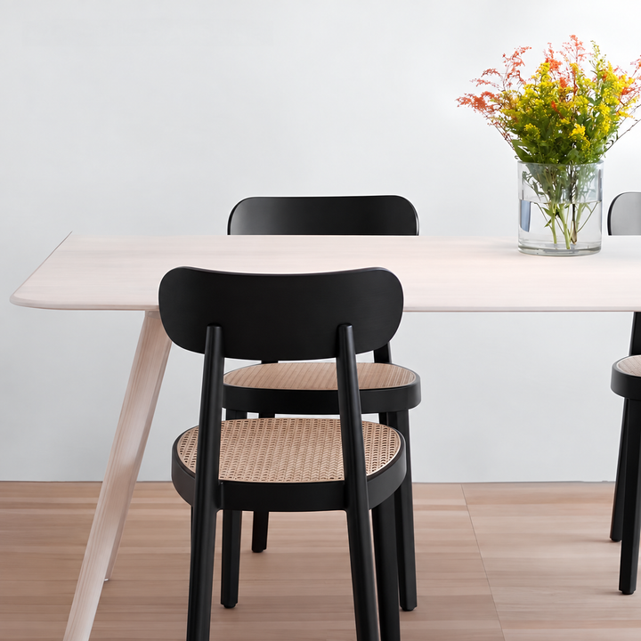KASUMI Nordic Rattan Dining Chair