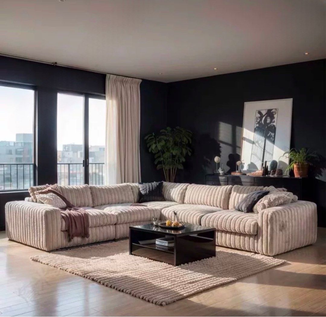 ARGEN Scandinavian Modular Fabric Sofa - Radical Homes Singapore