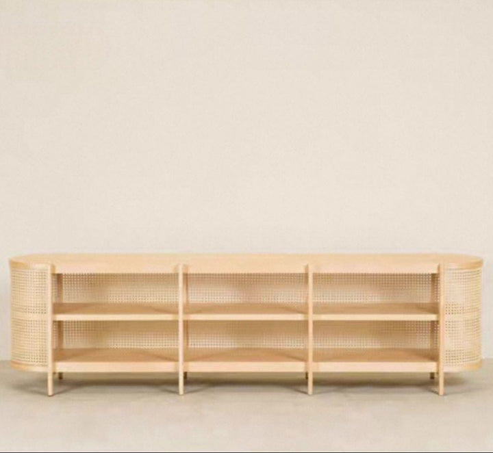 RIVECA Rustic Rattan Console - Radical Homes Singapore