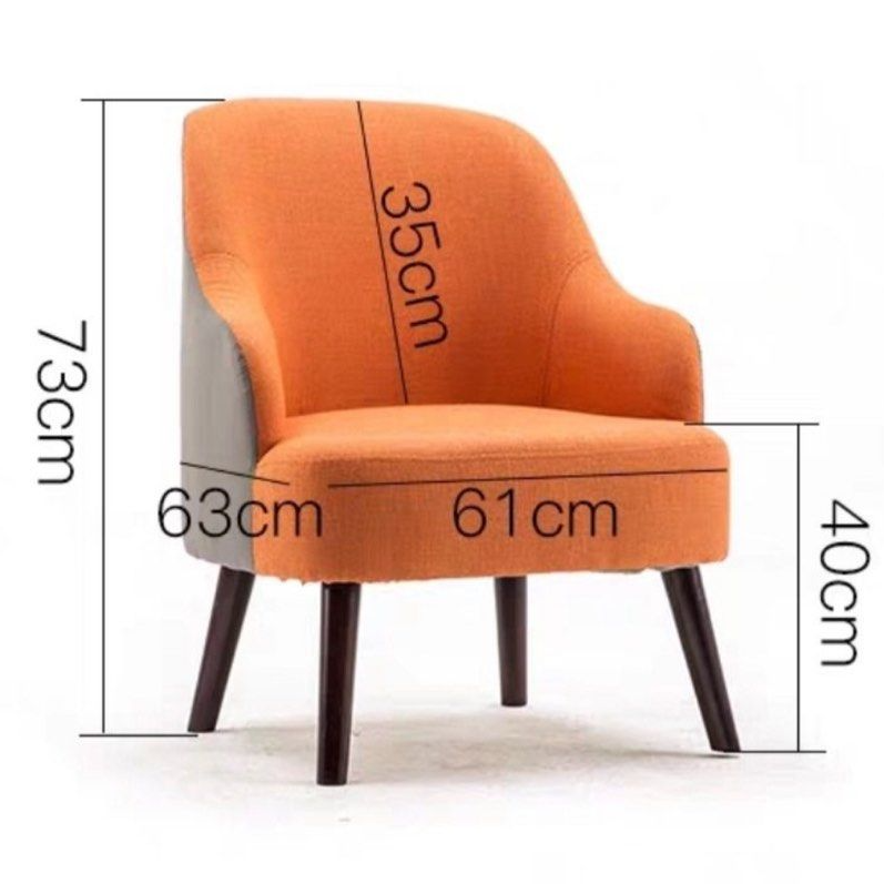TEDDY Modern Fabric Armchair - Radical Homes Singapore