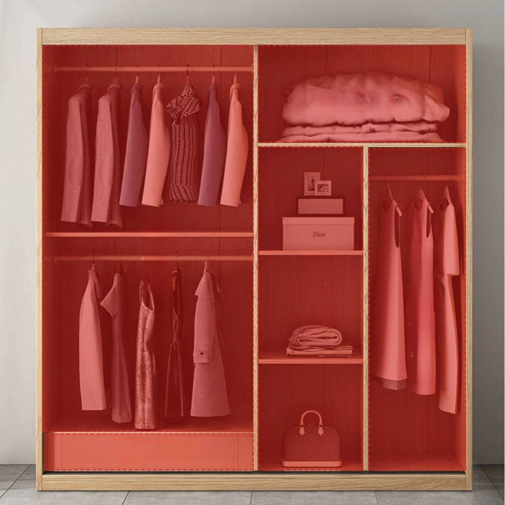GORO Japandi Solid Wood Wardrobe - Radical Homes Singapore