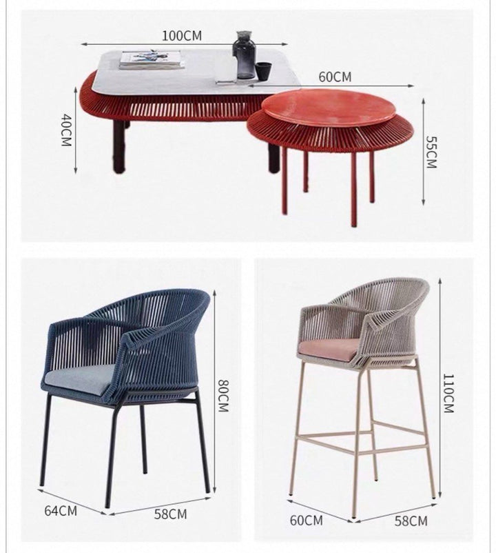 CALEDEV Modern Outdoor Sofa - Radical Homes Singapore
