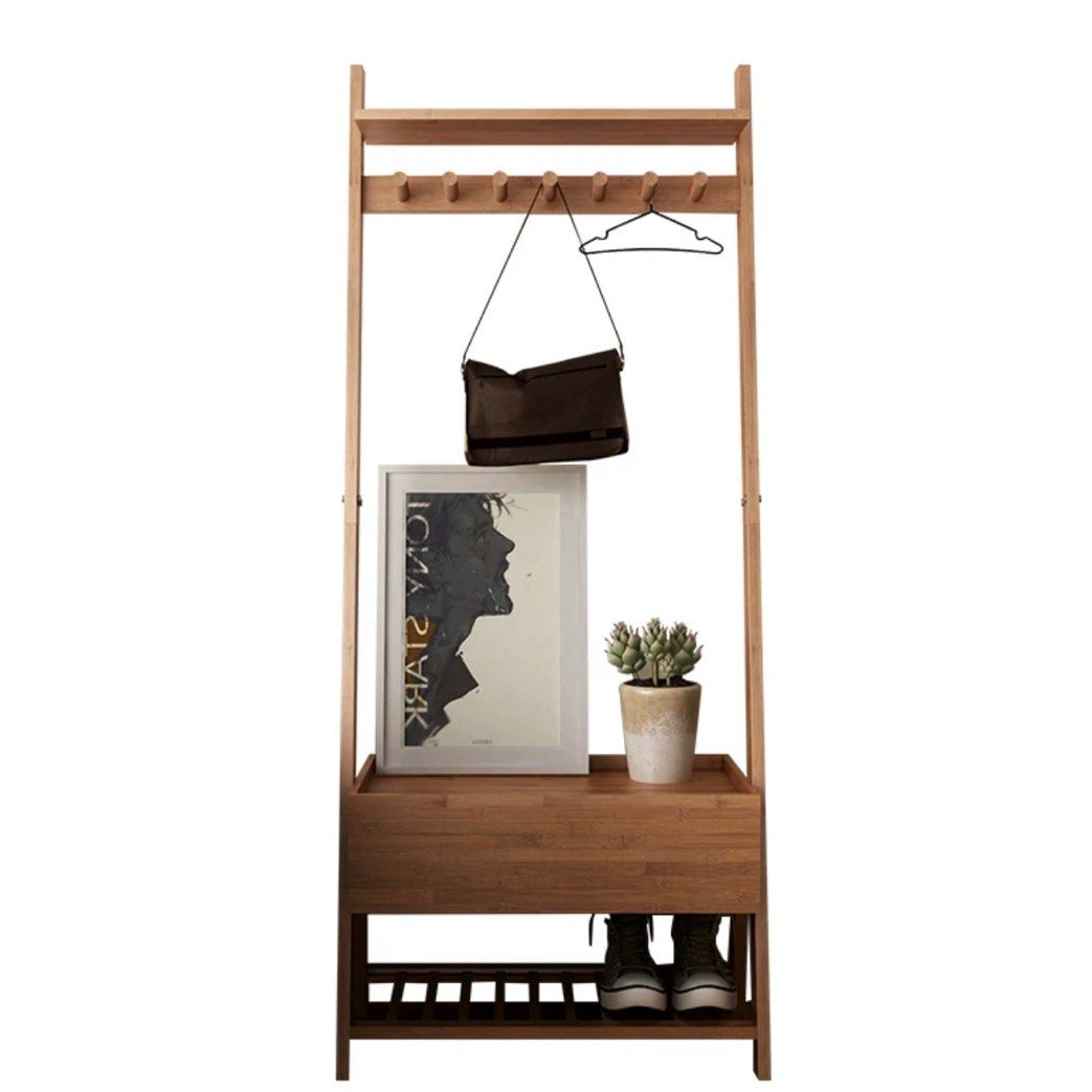 ROSS Rustic Bedside Rack/Table - Radical Homes Singapore