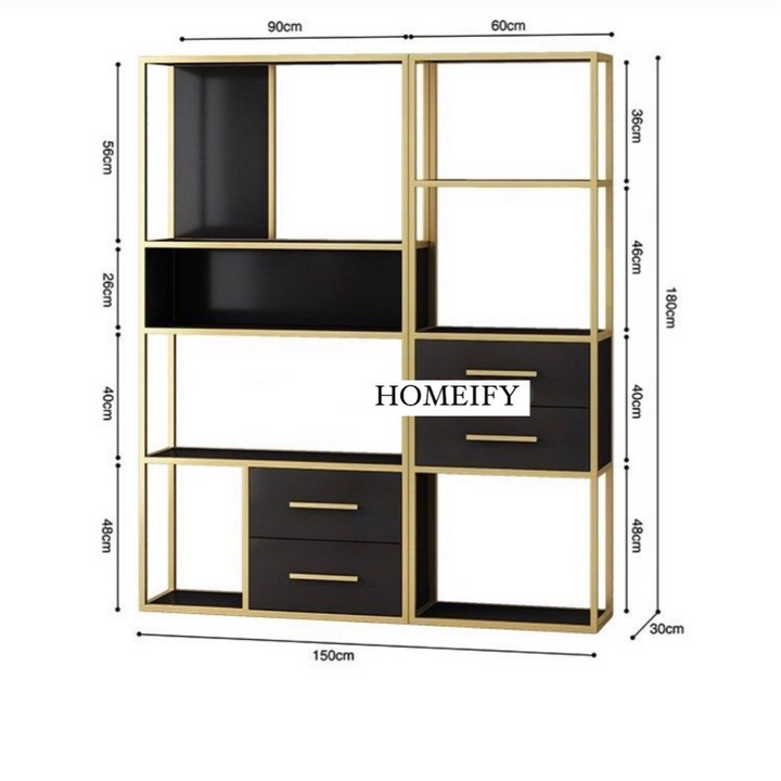 MARIZA Modern Display Shelf - Radical Homes Singapore